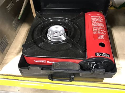 thunder range portable gas range
